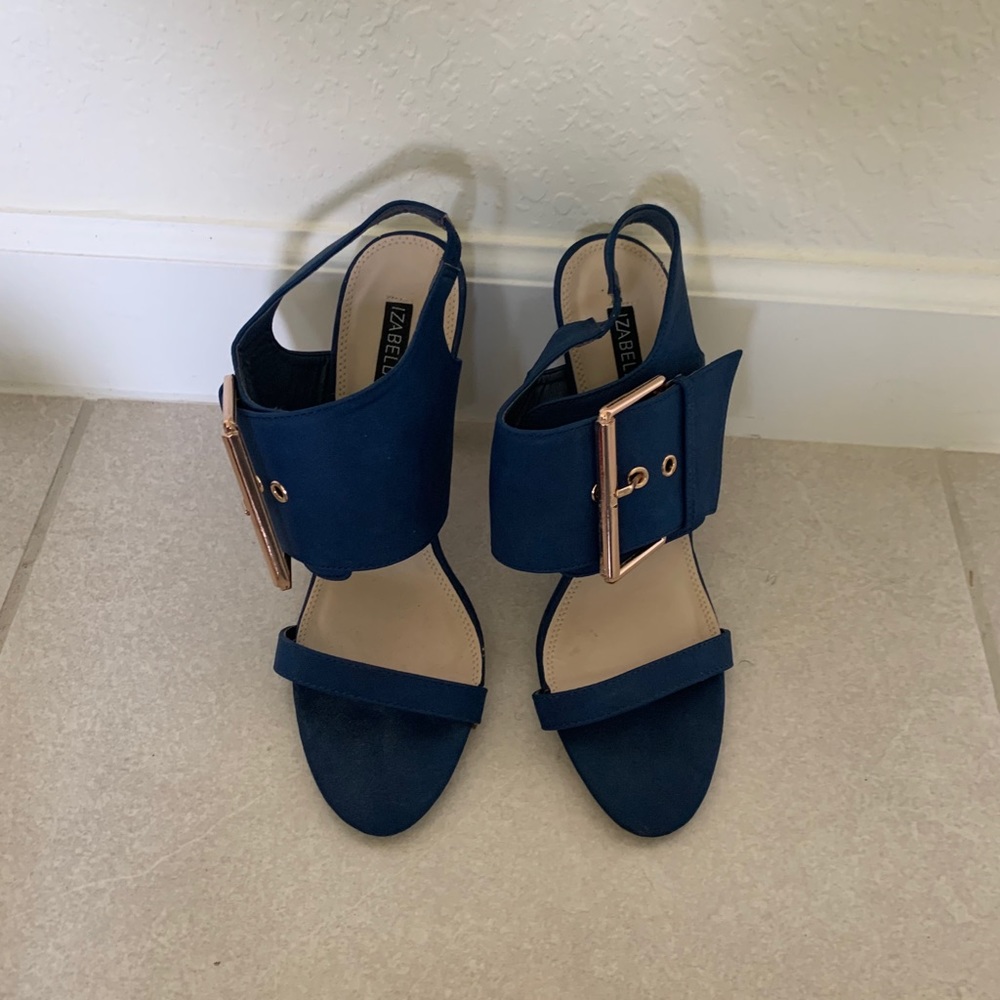 Buckle heeled sandals